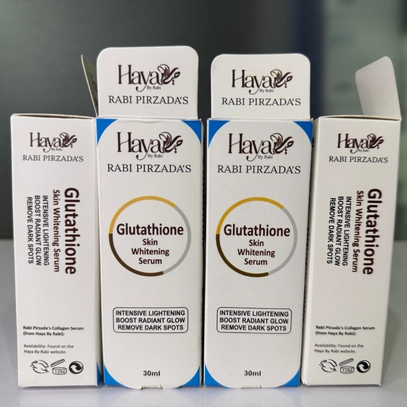 Haya Glutathione Skin Whitening Serum by Rabi – Brightening, Anti-Aging & Dark Spot Remover