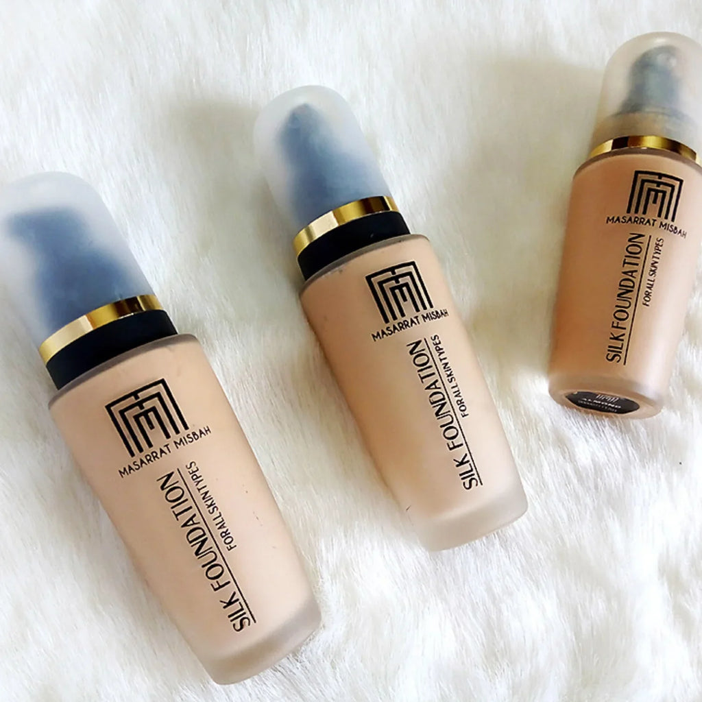Masarrat Misbah Silk Foundation | Shine Control | Moisturizing | 35ml