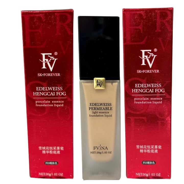 FV Refreshing Essence Foundation - 30g - Procelain Essence Liquid FV Refreshing Essence Foundation - 30g - Procelain Essence Liquid 1 / 3 FV Refreshing Essence Foundation - 30g - Procelain Essence Liquid