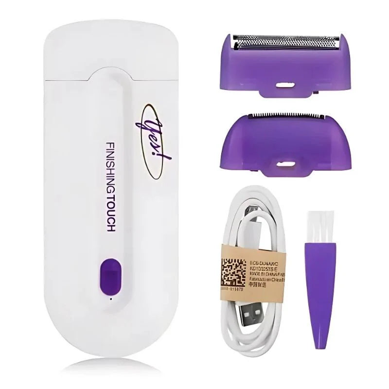 2-in-1 Rechargeable Painless Hair Remover for Face & Body | Instant, Pain-Free Hair Removal Machine