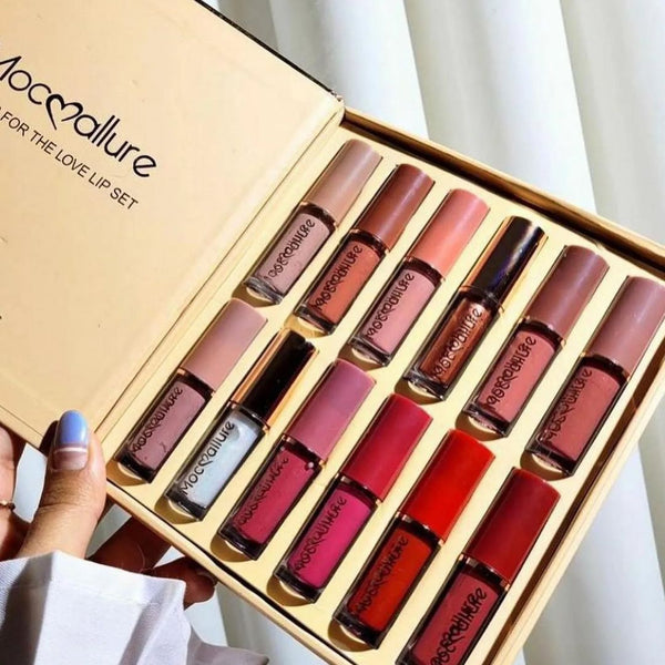 New Mocmallure 12 Colors Matte Liquid Lipstick Set