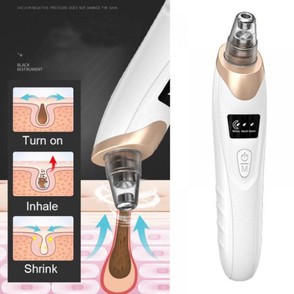 Premium Electric Blackhead Suction Remover - Portable Pore Cleaner